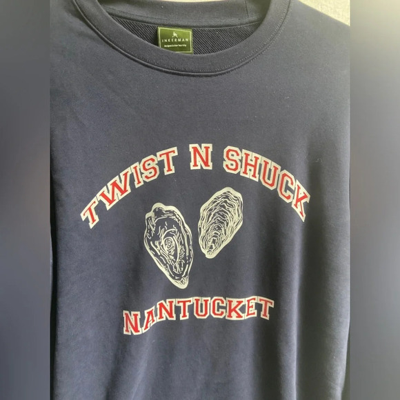 Inkerman Twist N Shuck Cotton Sweatshirt Sz  21.5” - Picture 4 of 9